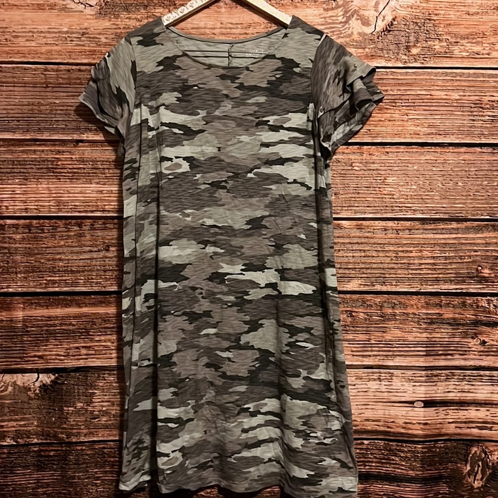 Isabel Maternity• Camo Dress - Picture 1 of 4